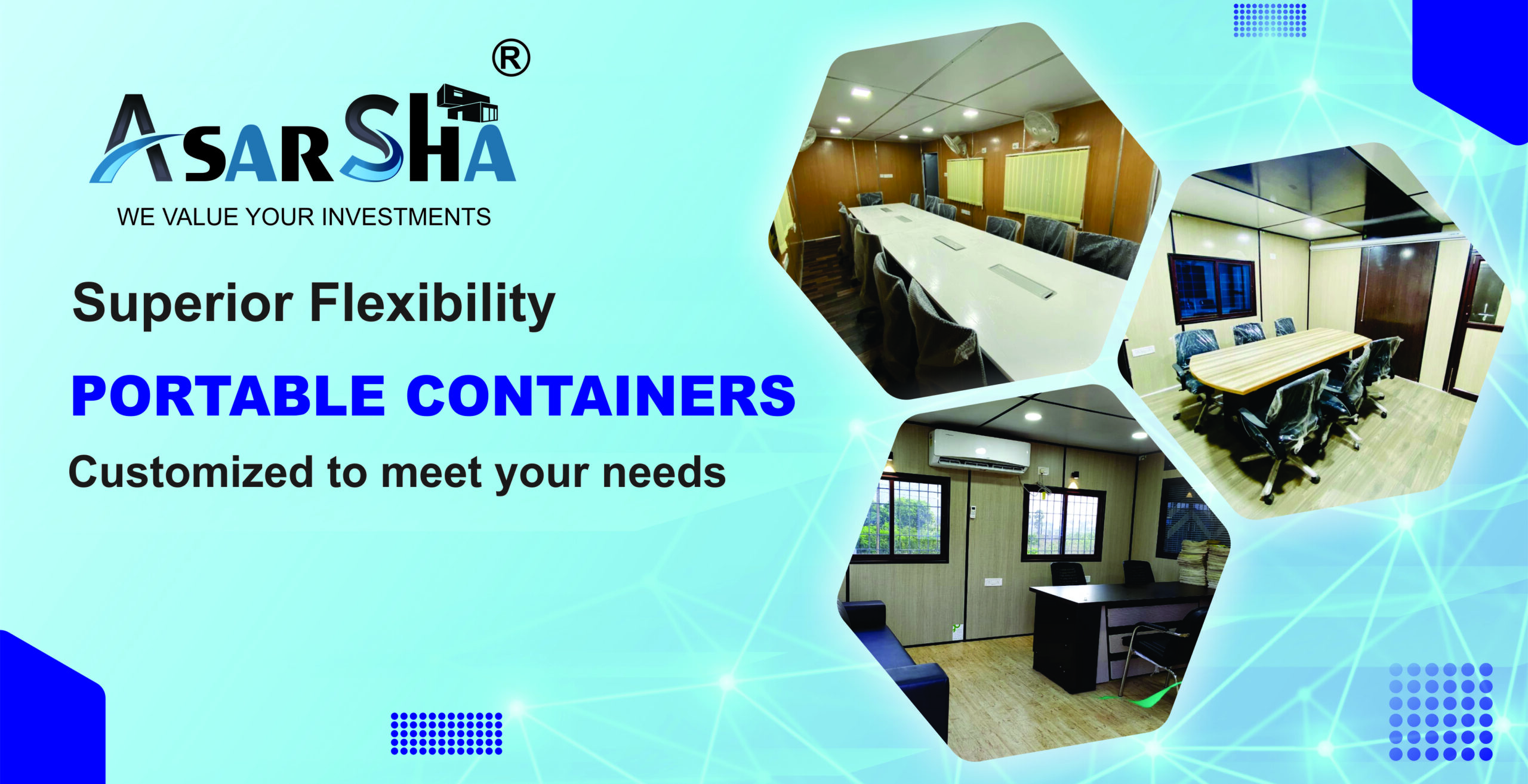 Asarsha Portable Cabins Manufacturer In Bangalore